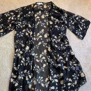 Floral cardigan